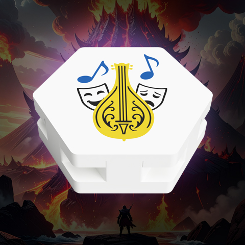 Bard White - Dice Box